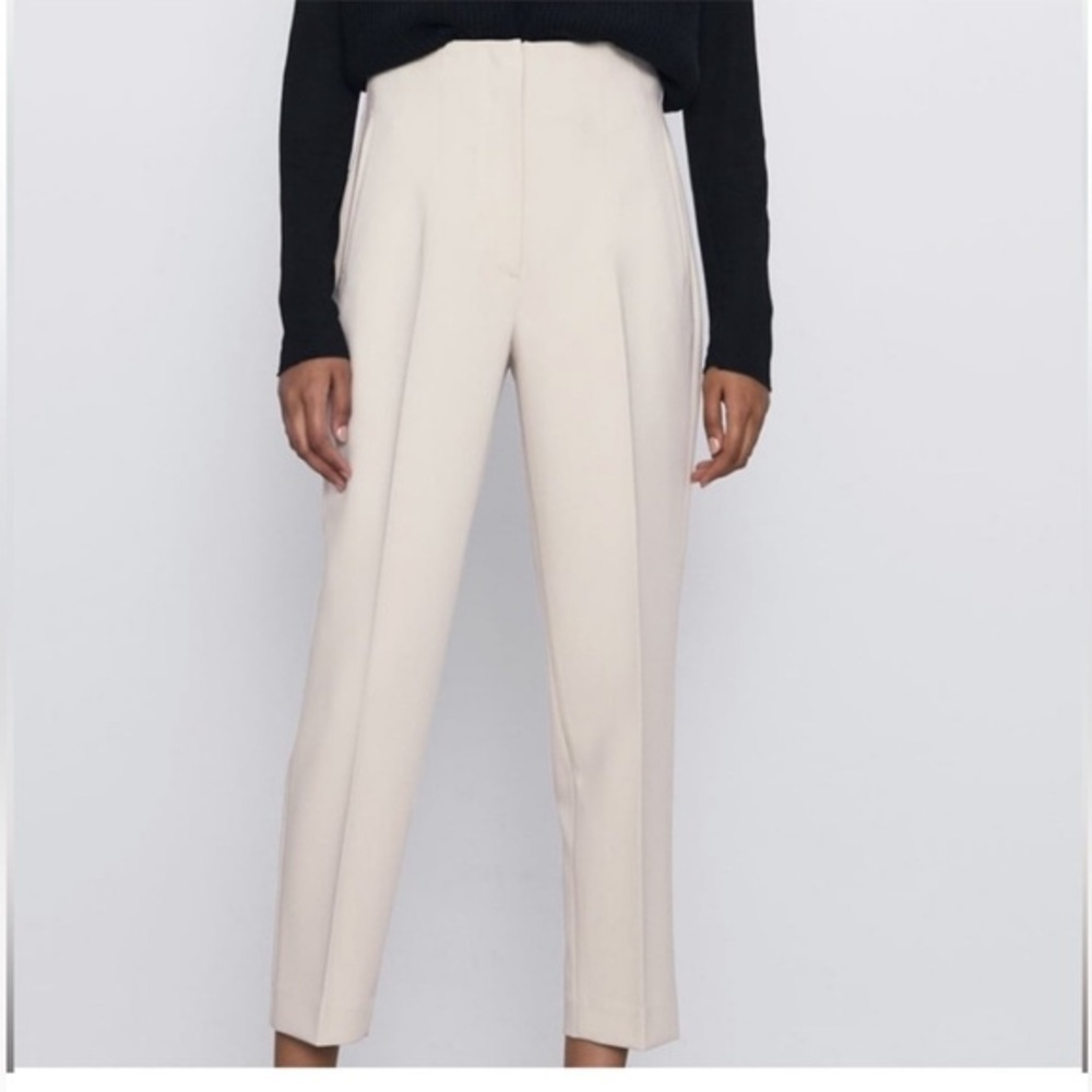 Elegant Cream/ OFF white Women's Pants